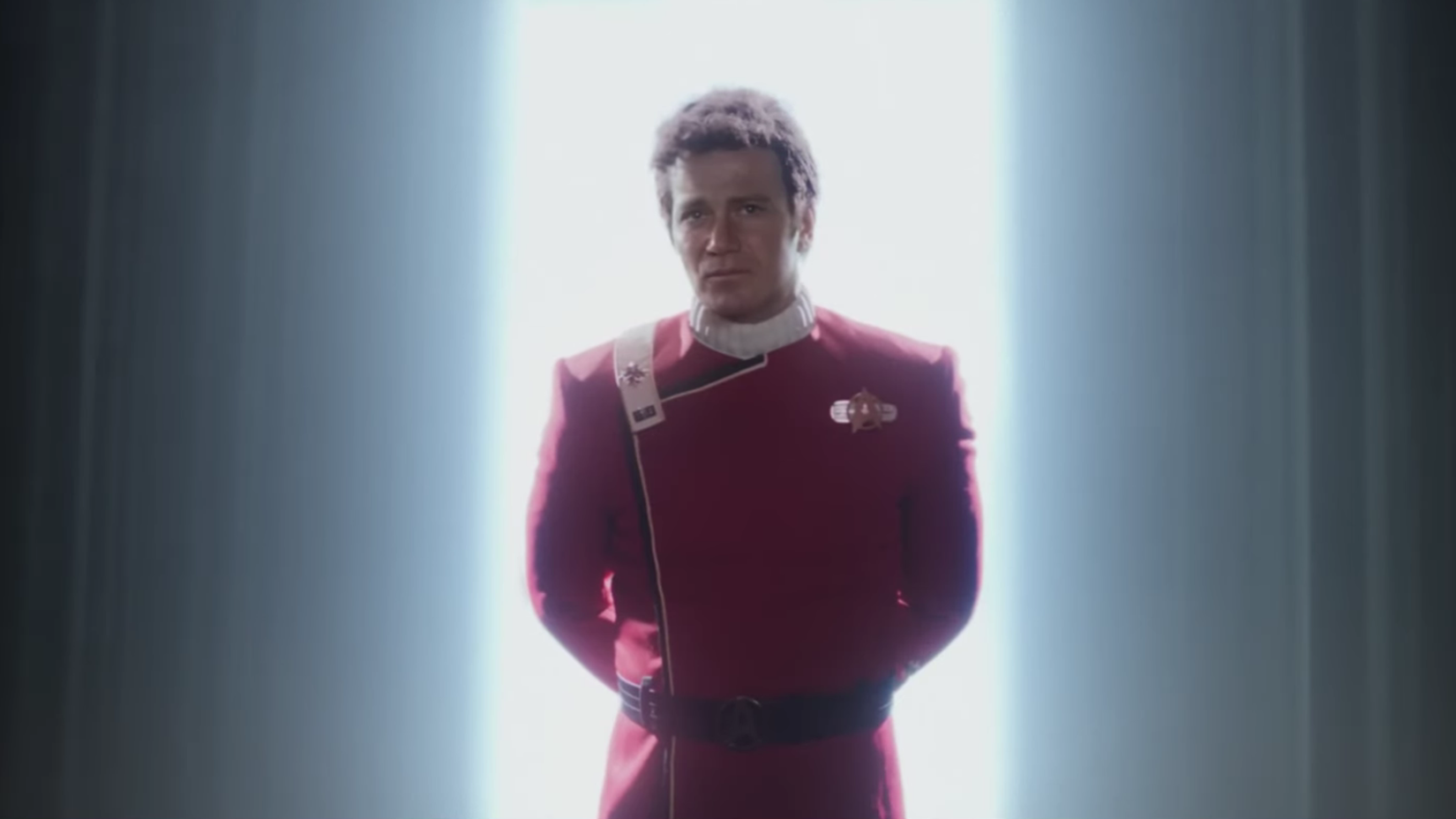 Kirk backlit in unification