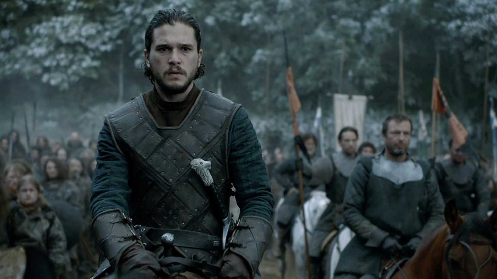 Kit Harrington as Jon Snow in Game of Thrones