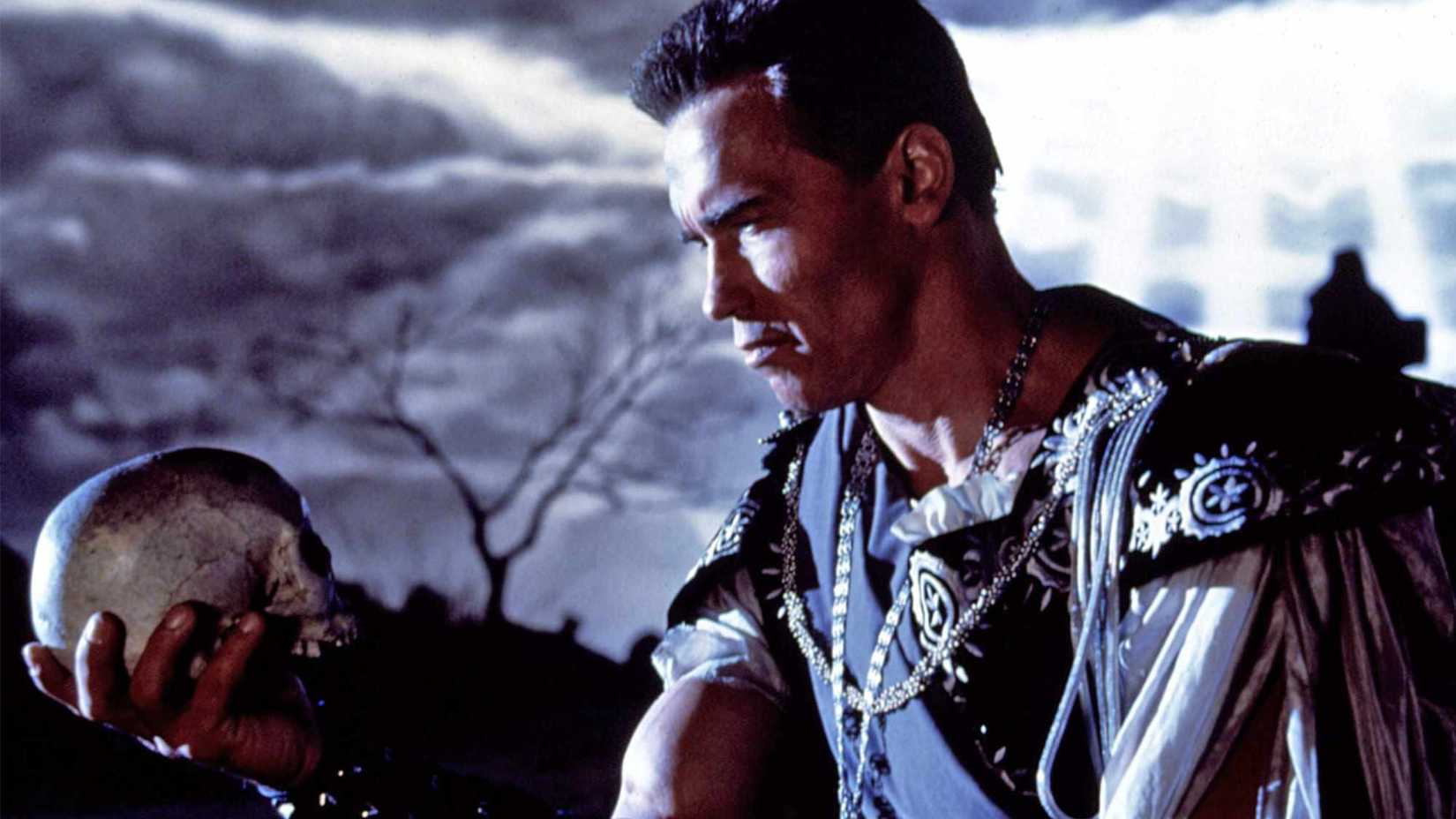 Schwarzenegger recreates Hamlet in Last Action Hero