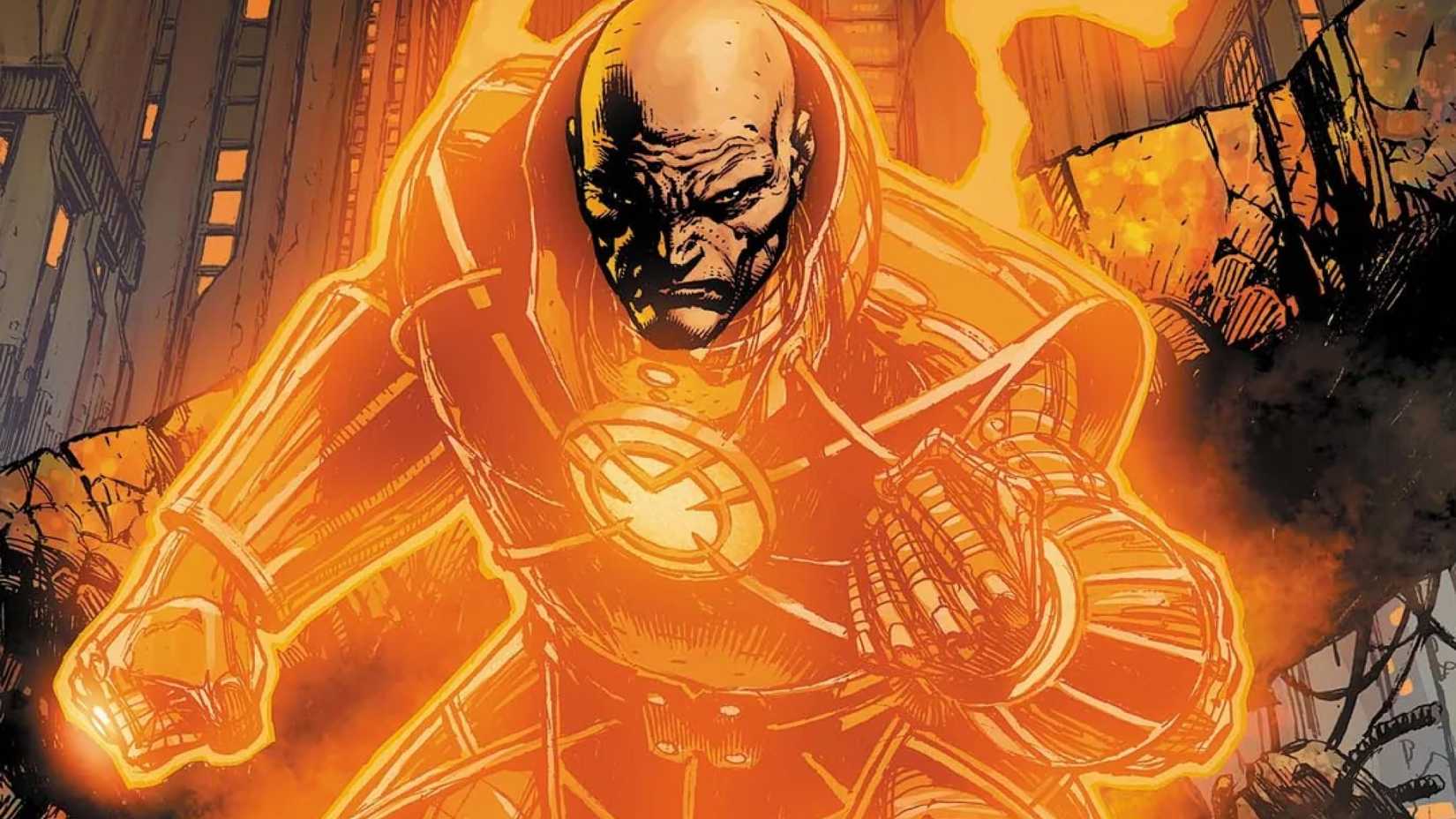 Lex Luthor as an Orange Lantern