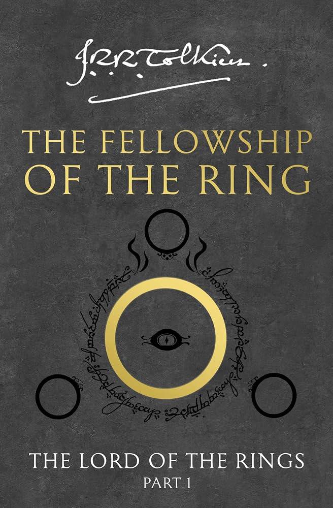 Lord of the Rings The Fellowship of the Ring book by J.R.R. Tolkien
