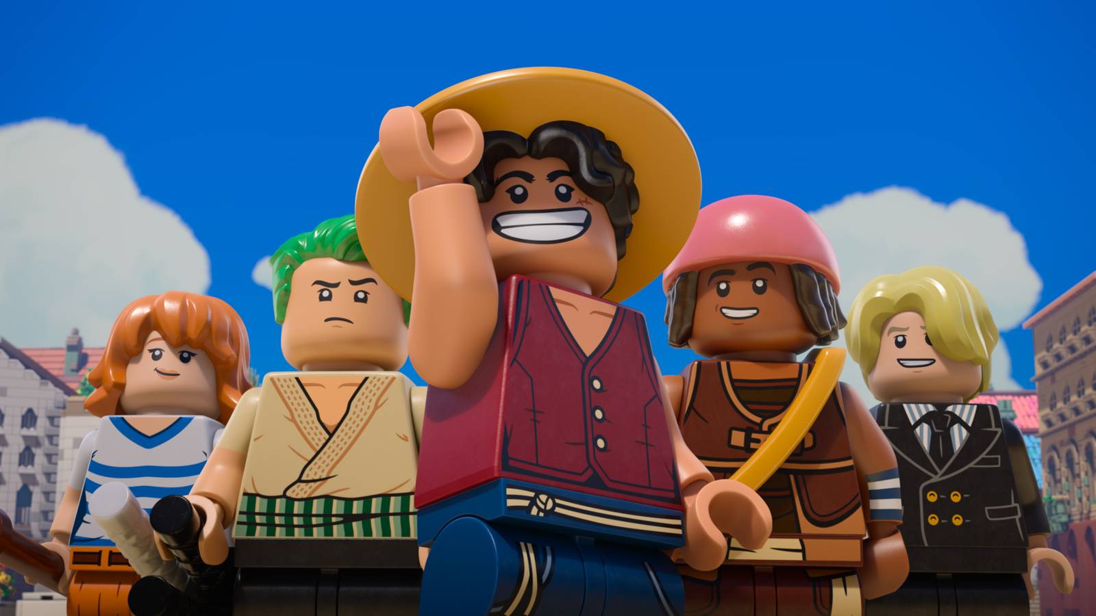 Luffy's Straw Hat Pirates Spotlighted In LEGO One Piece Key Art (Exclusive)