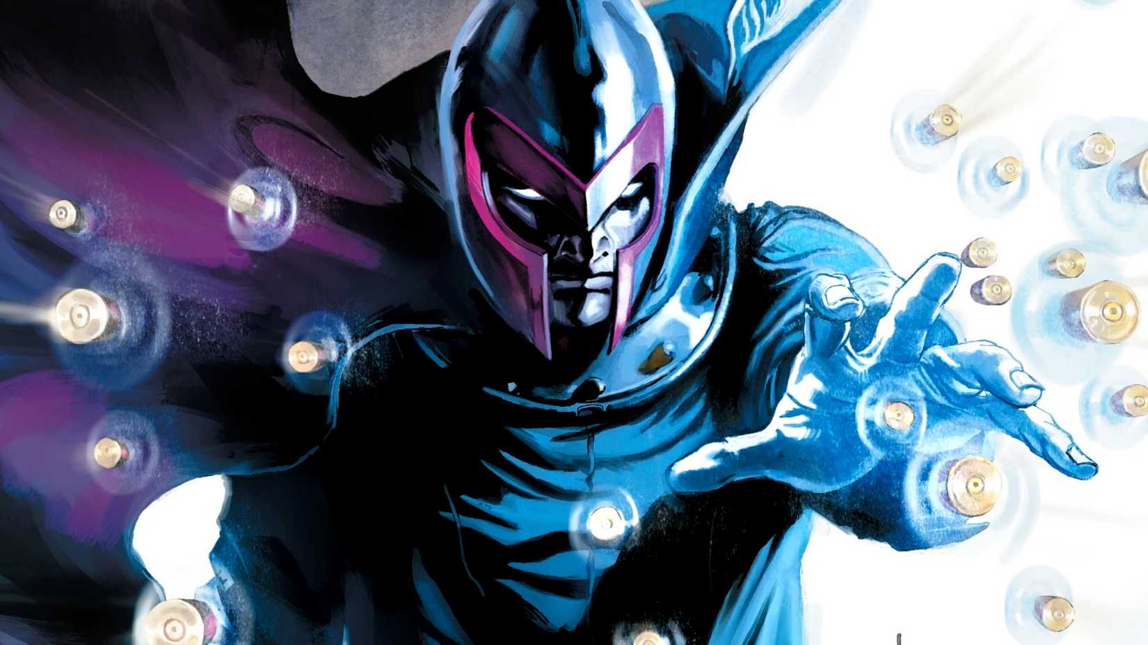 Magneto manipulates bullets in the Marvel Ultimate Universe