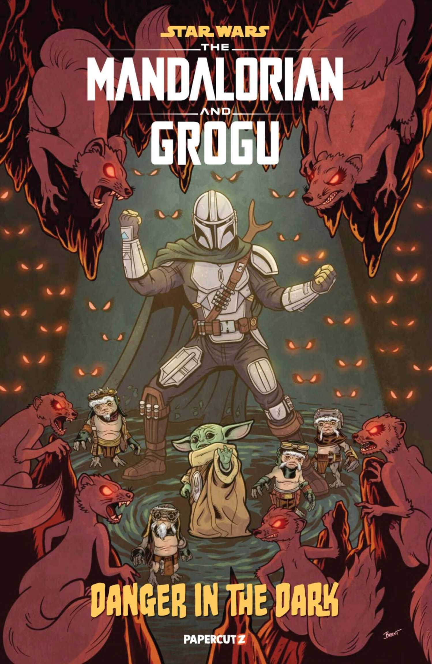 Mandalorian and Grogu Danger in the Dark cover