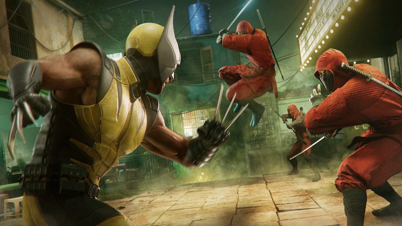 marvel's wolverine logan vs hand