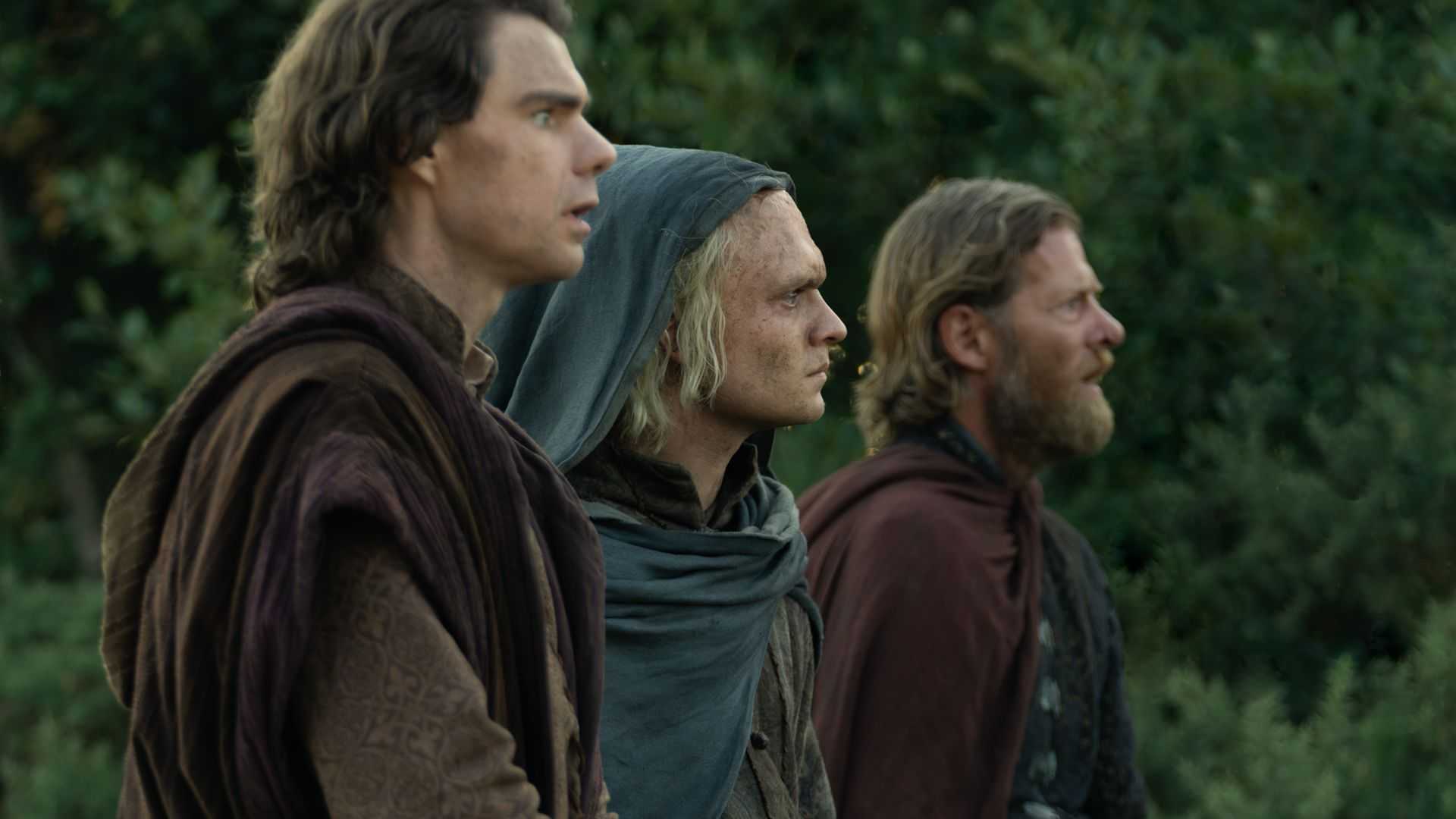 Larys, Aegon, and Tyland Lannister in House of the Dragon