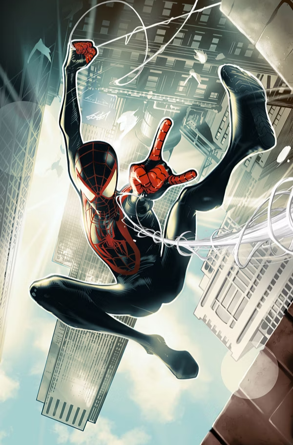 Miles Morales Spider-Man #1 comic cover (2)