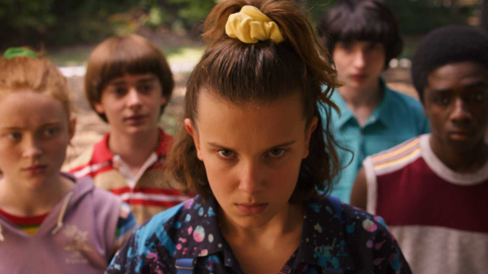 Millie Bobby Brown as Eleven in Stranger Things