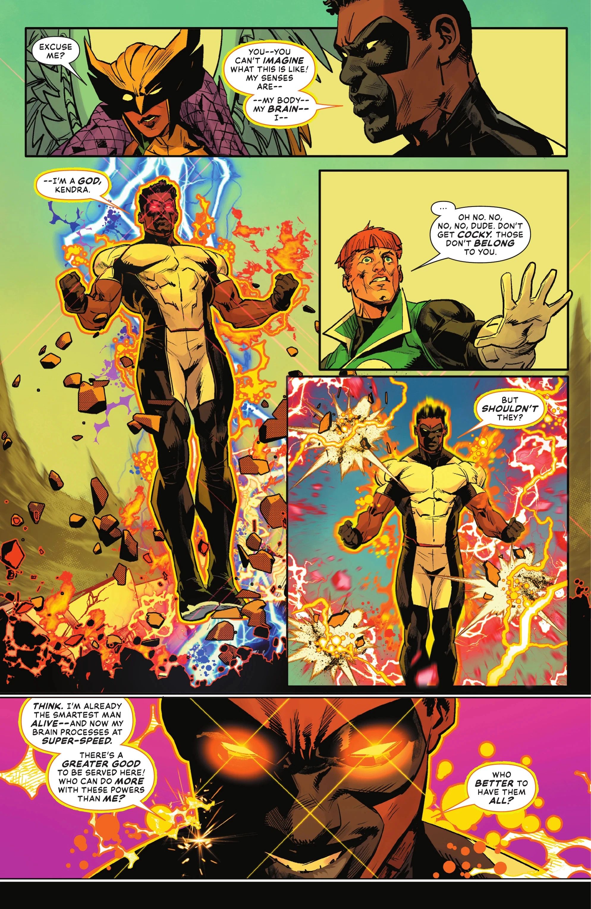 DC Comics' 'Justice League Unlimited' #22 Gives Mister Terrific a God-Like Power Upgrade