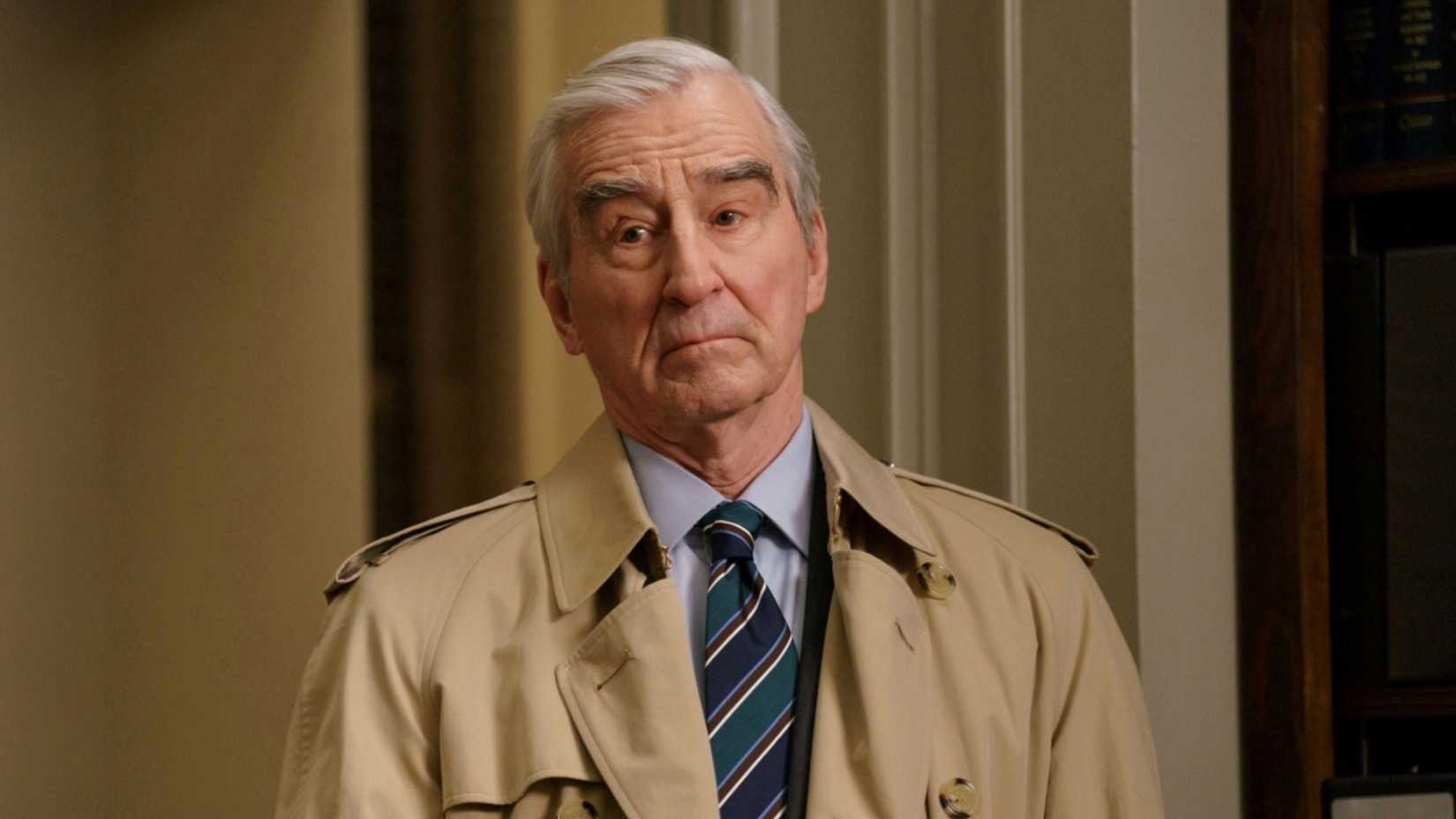 Sam Waterston as DA Jack McCoy in Law & Order