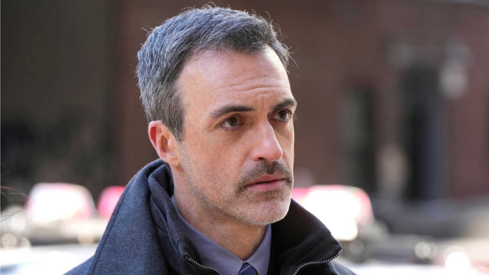 Reid Scott as Detective Vincent Riley in Law & Order