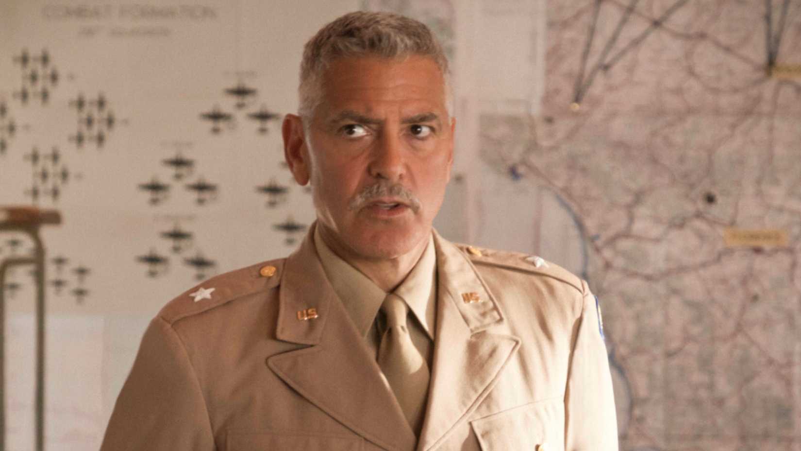 George Clooney as Major Scheisskopf in Catch-22