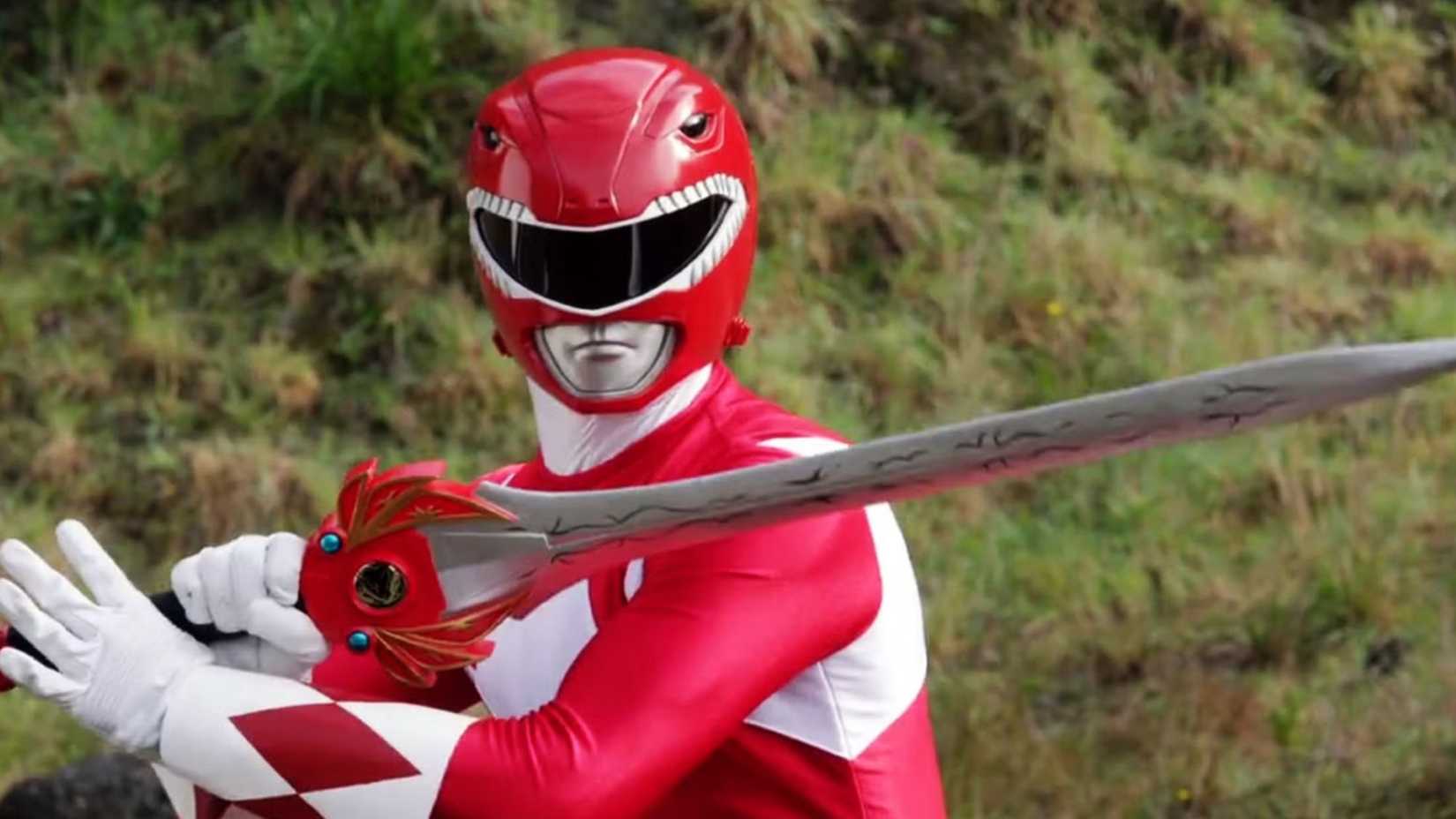 MMPR Red Ranger still from show