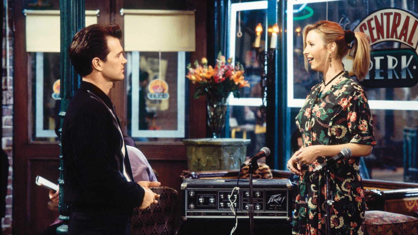 Still of Lisa Kudrow as Phoebe Buffay in Friends season 2 episode 13.