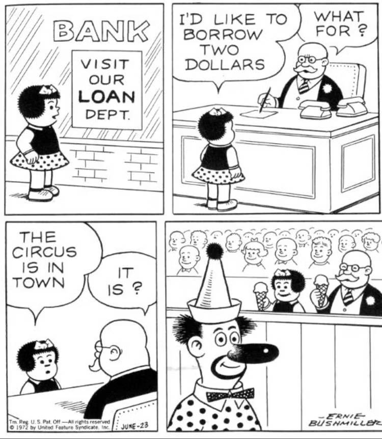 Nancy and the Banker go to the circus
