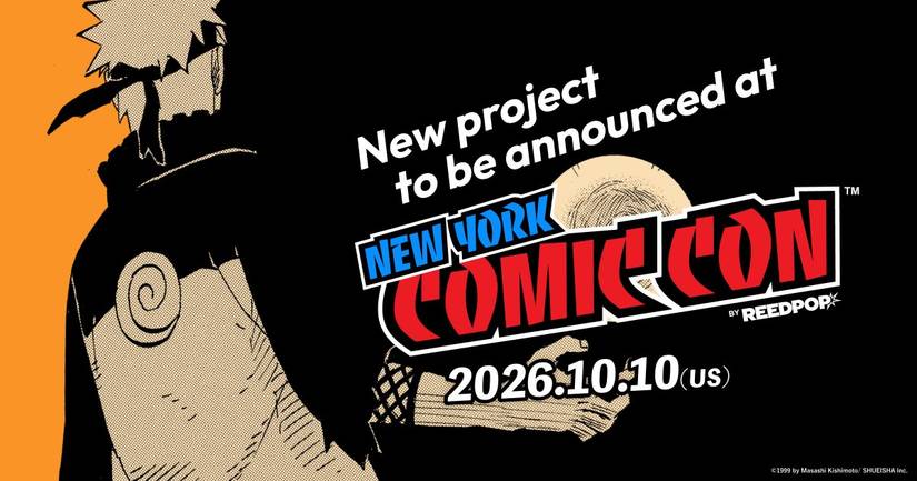 Naruto New York Comic Con 2026 Announcement