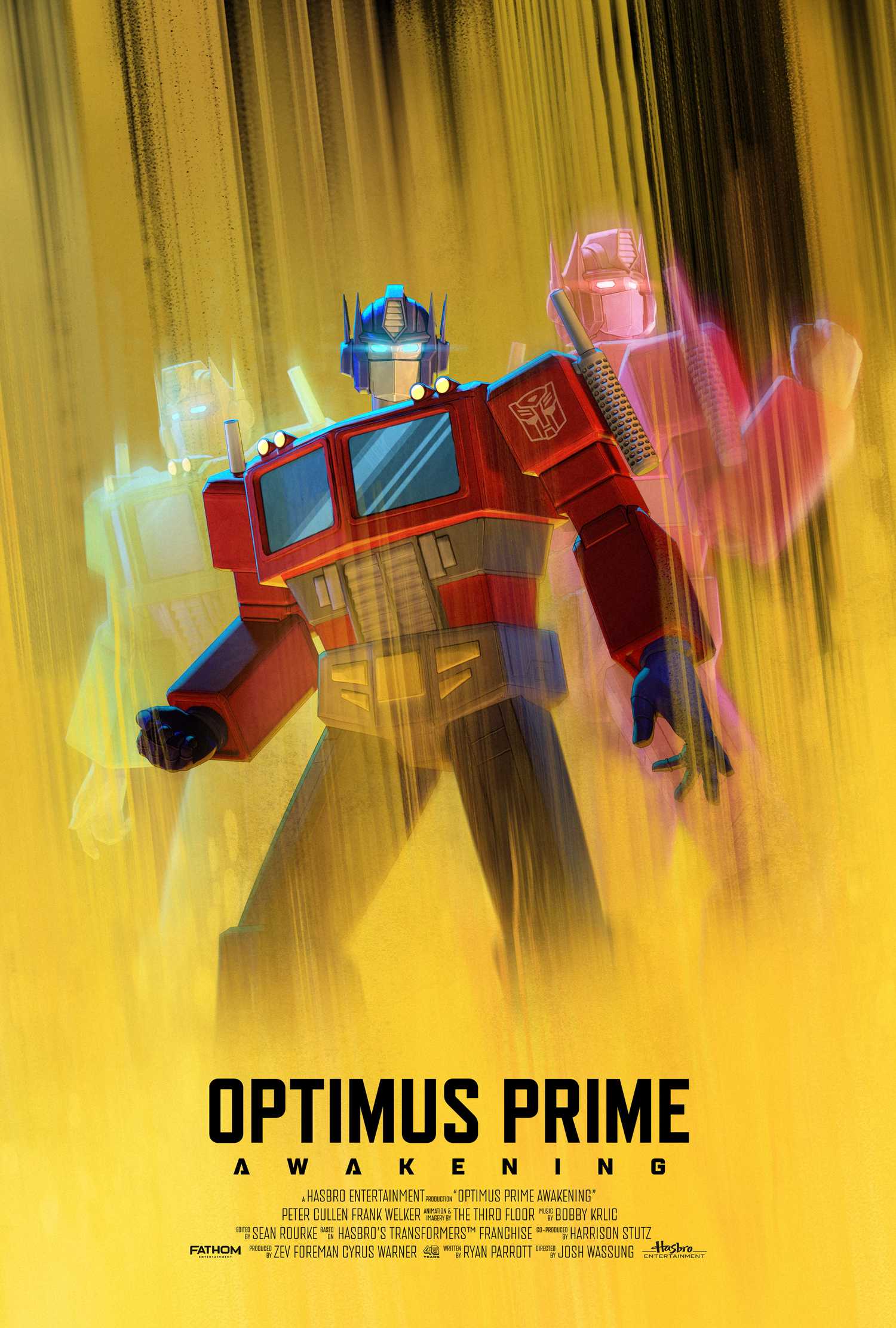 Optimus Prime Awakening Poster