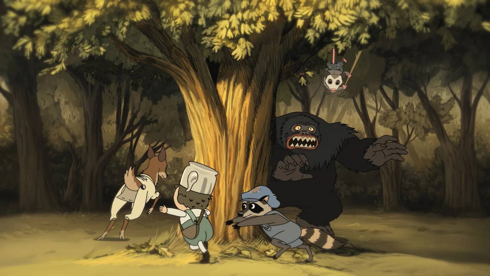 Over the Garden Wall Blends Roald Dahl's Whimsy with Tolkien's Dark Fantasy