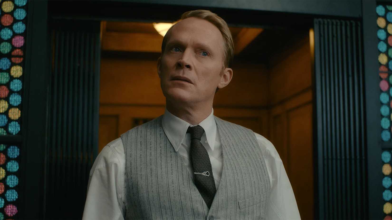 Paul Bettany as Vision as human in VisionQuest