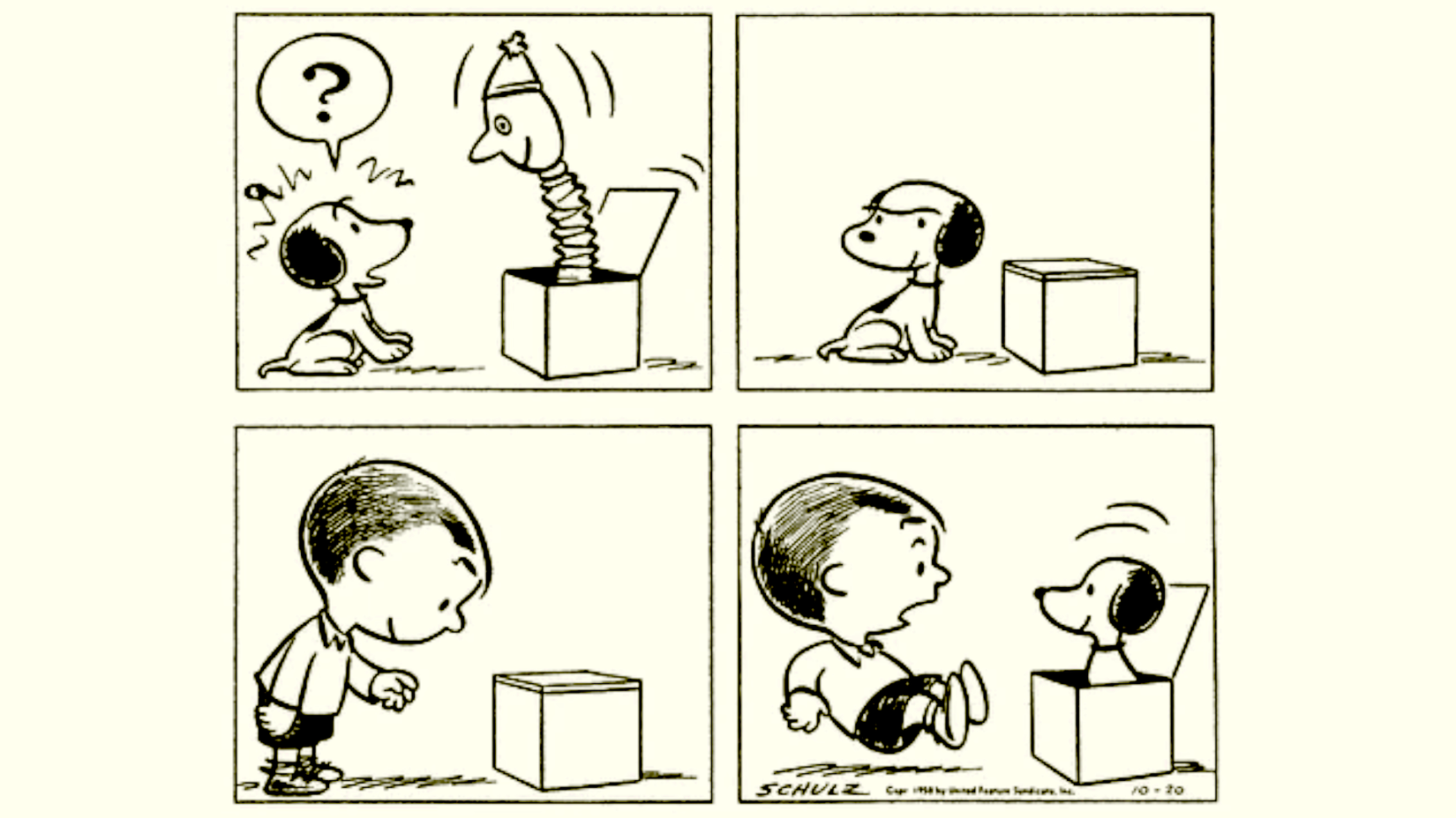 Peanuts Best 1950 Comic Strips October 20