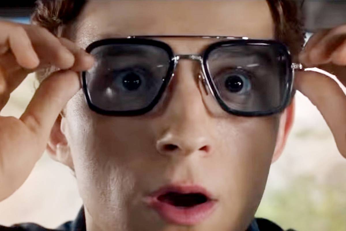 spider-man high tech edith glasses military drone satellite control system