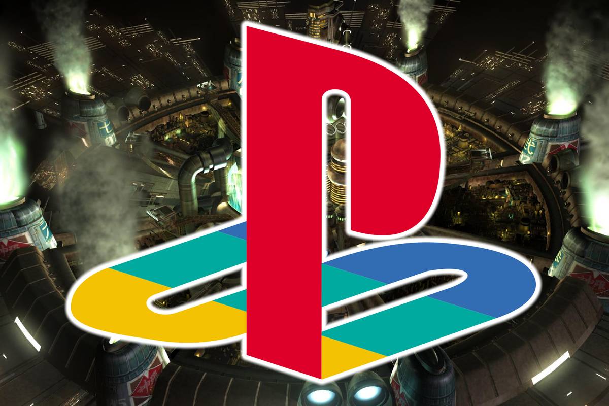 Classic Final Fantasy 7 battle screen showcasing the Materia system and 3D graphics on PS1 RPGs