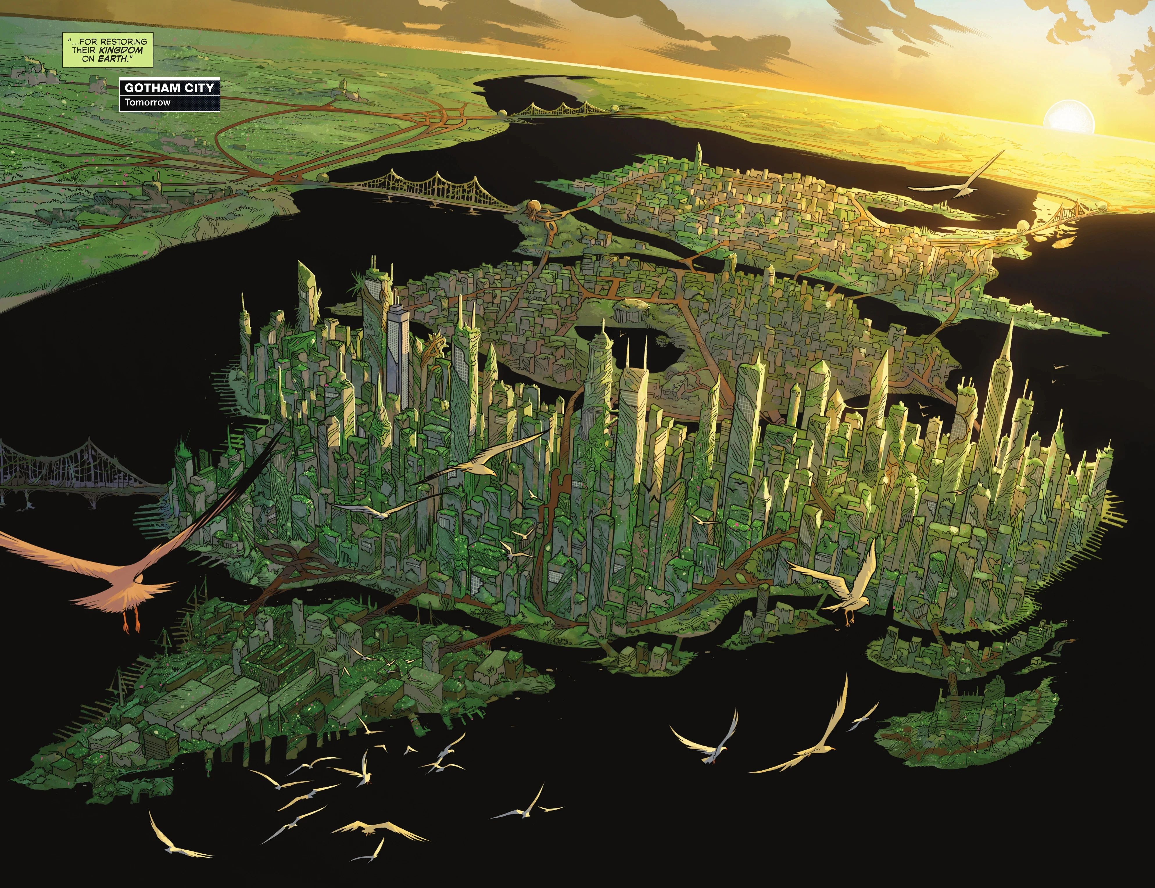 See Batman's New Gotham City, As DC Unleashes Jaw-Dropping Redesign