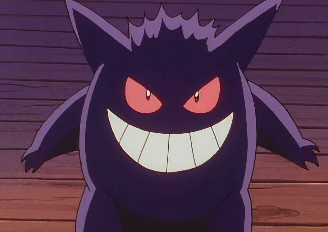 Pokemon indigo league gengar OG design