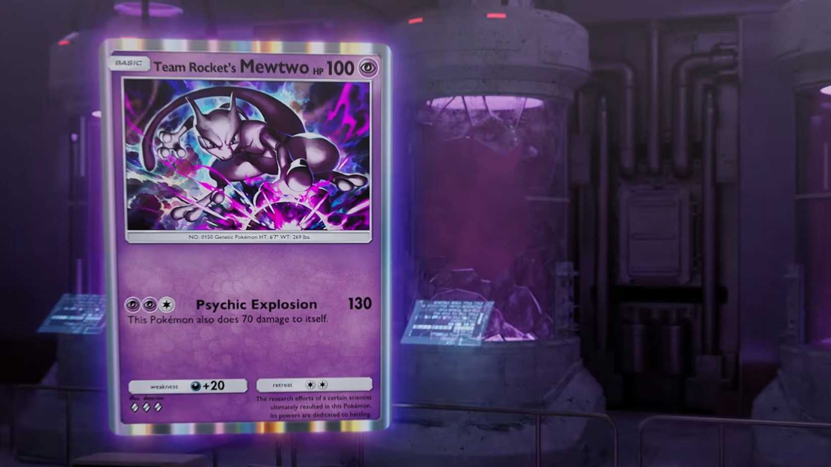 Pokemon Mewtwo Team Rocket reveal TCG
