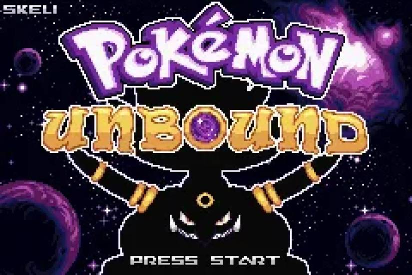 Pokemon Unbound logo for pokemon rom
