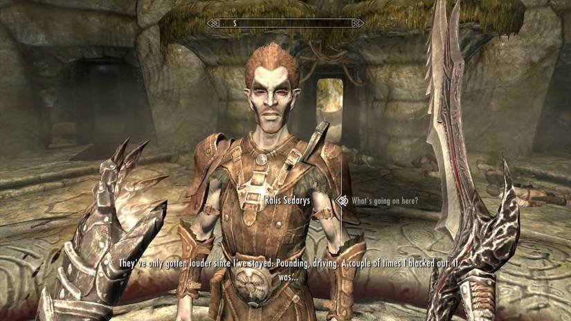 Ralis Sedarys dialogue skyrim