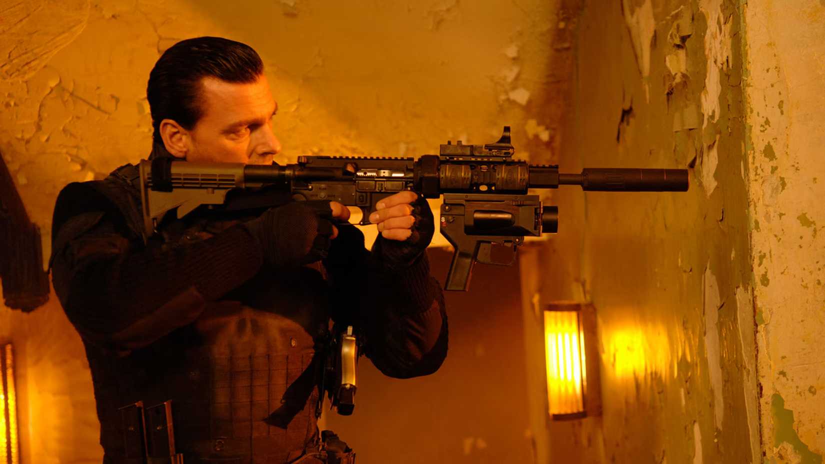 Ray Stevenson as Frank Castle in Punisher War Zone