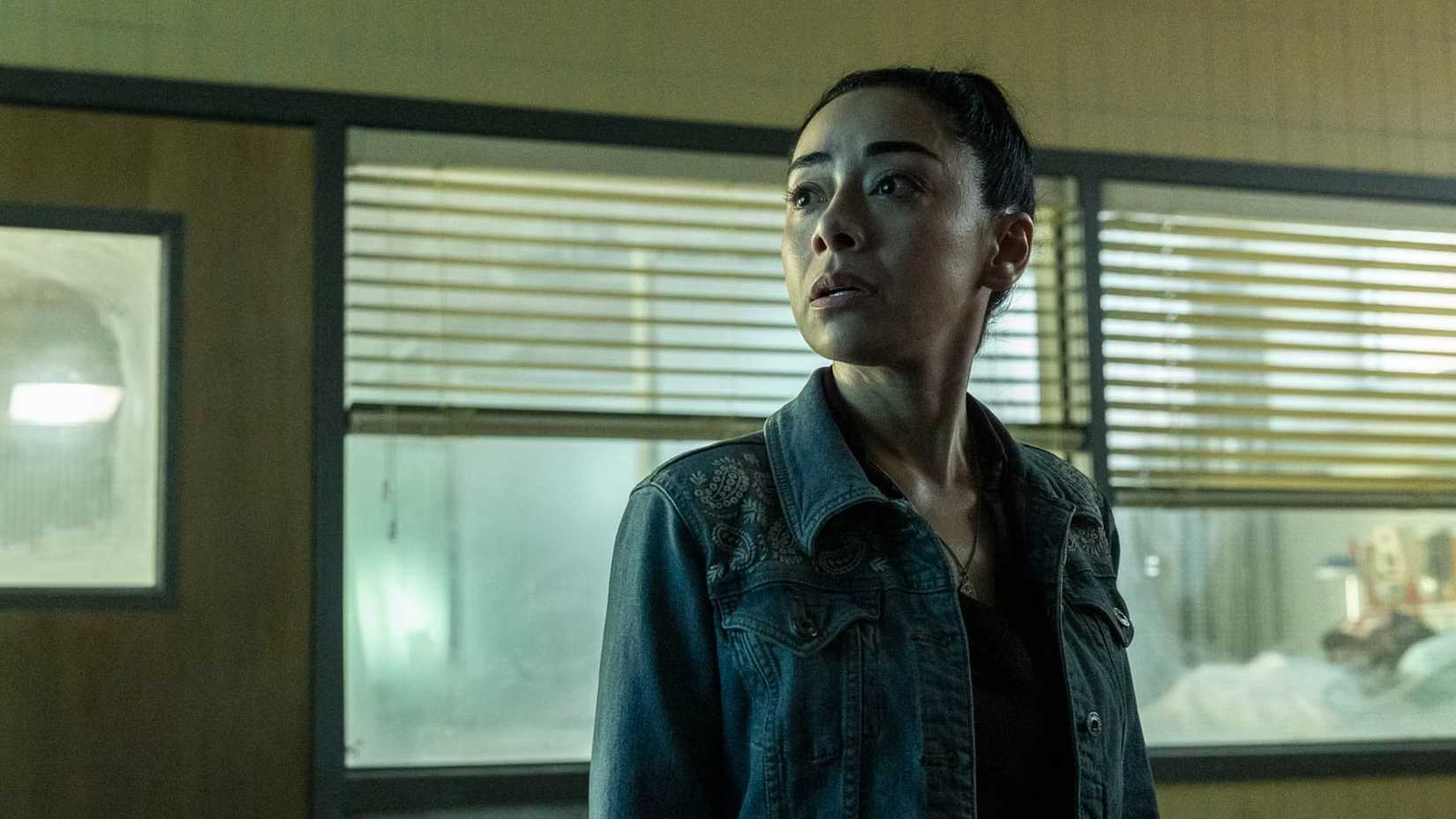 Renata looking off to the side in The Walking Dead Dead City Season 3 Episode 3