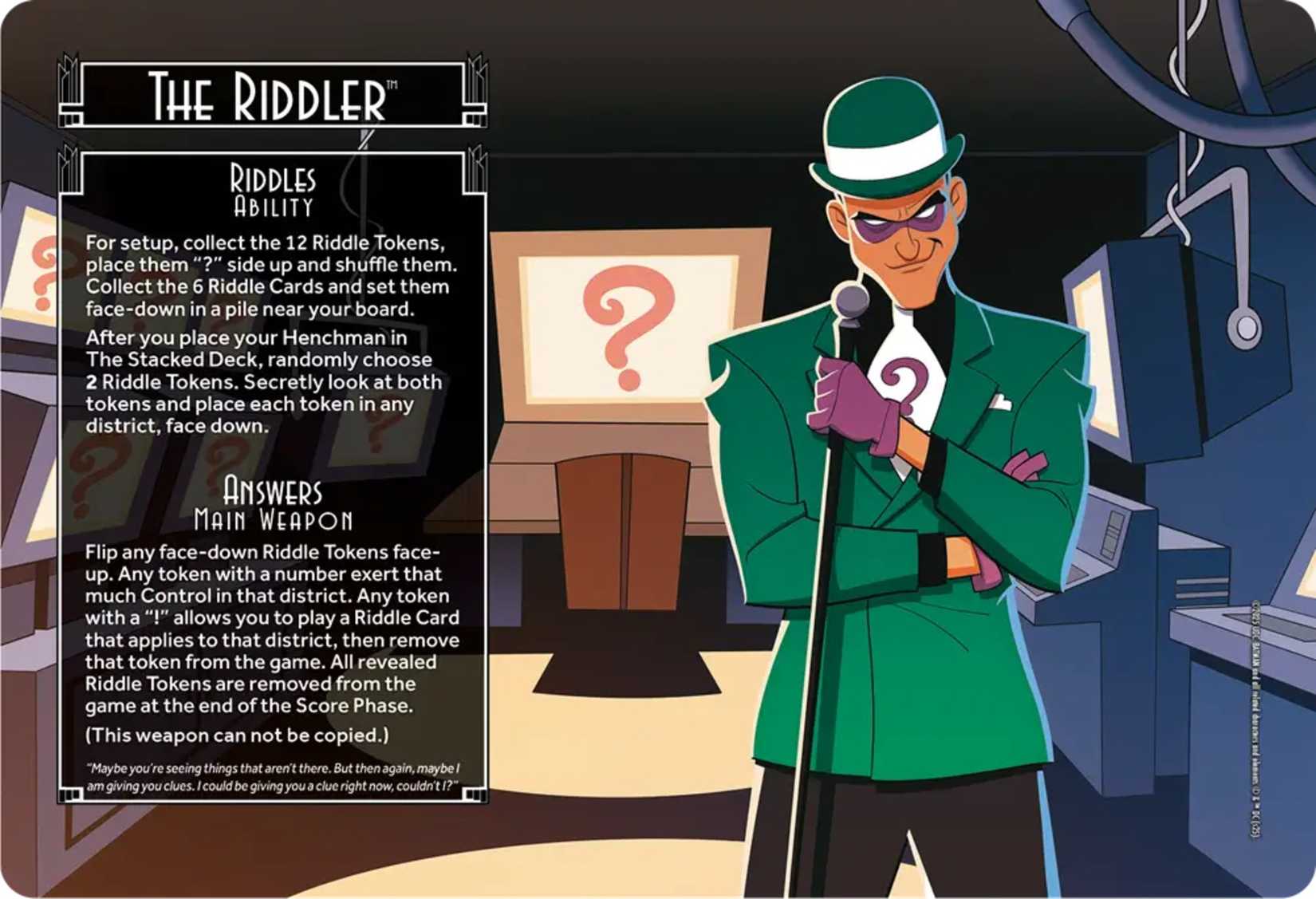 Riddler From Knight On the Town