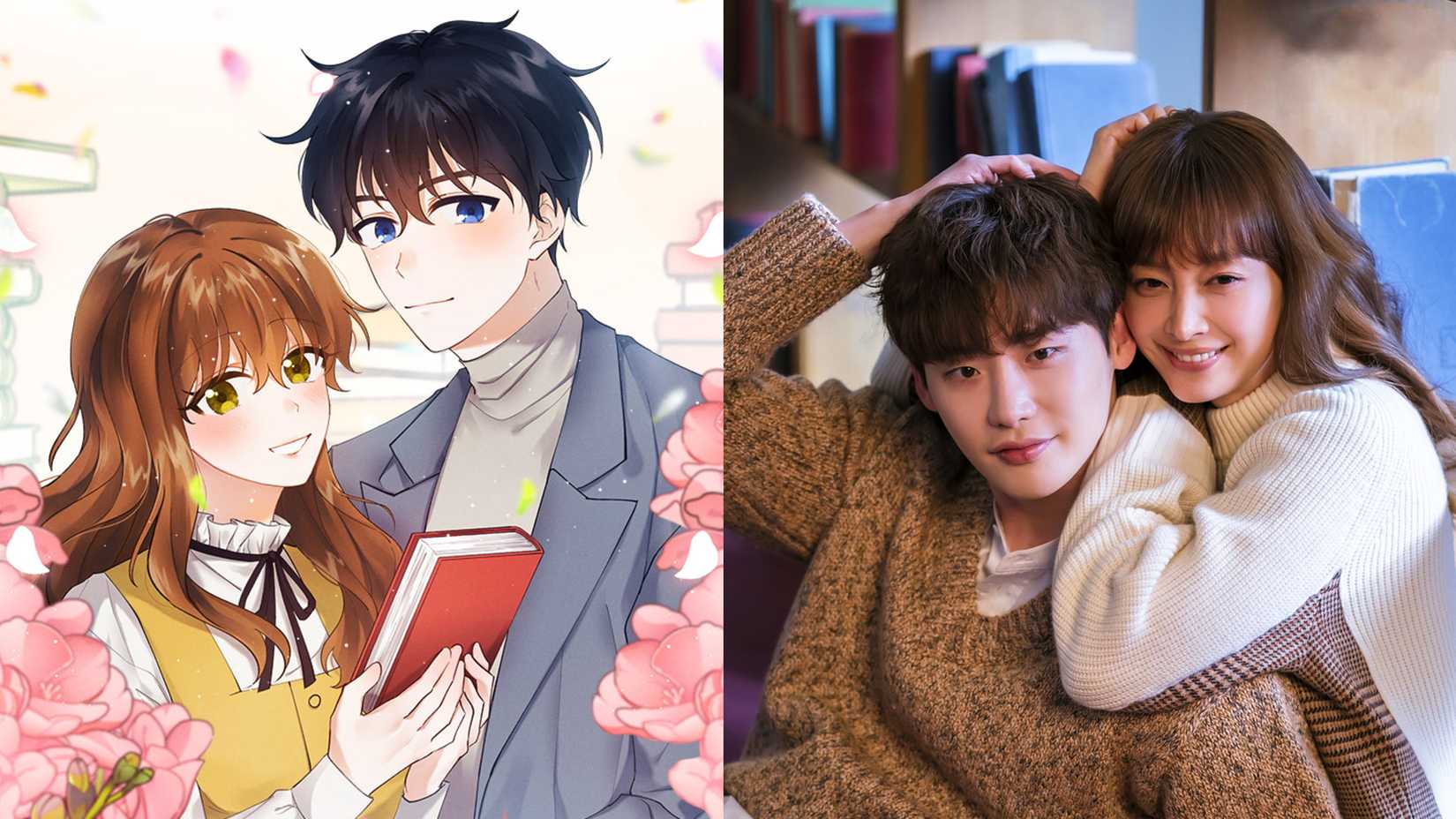 Romance is a Bonus book posters for the webtoon and K-drama