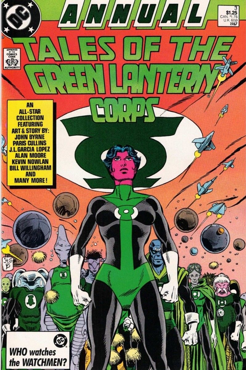 The cover of Tales of the Green Lantern Corps Annual 3.