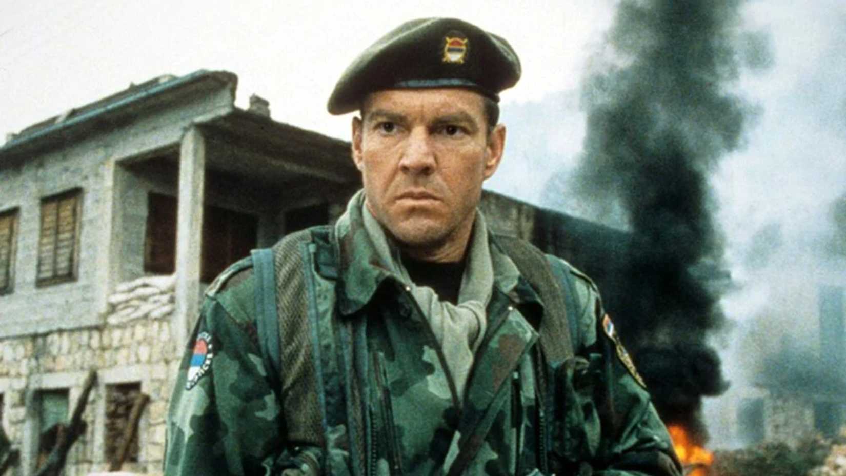 Dennis Quaid looks disturbed in Savior 