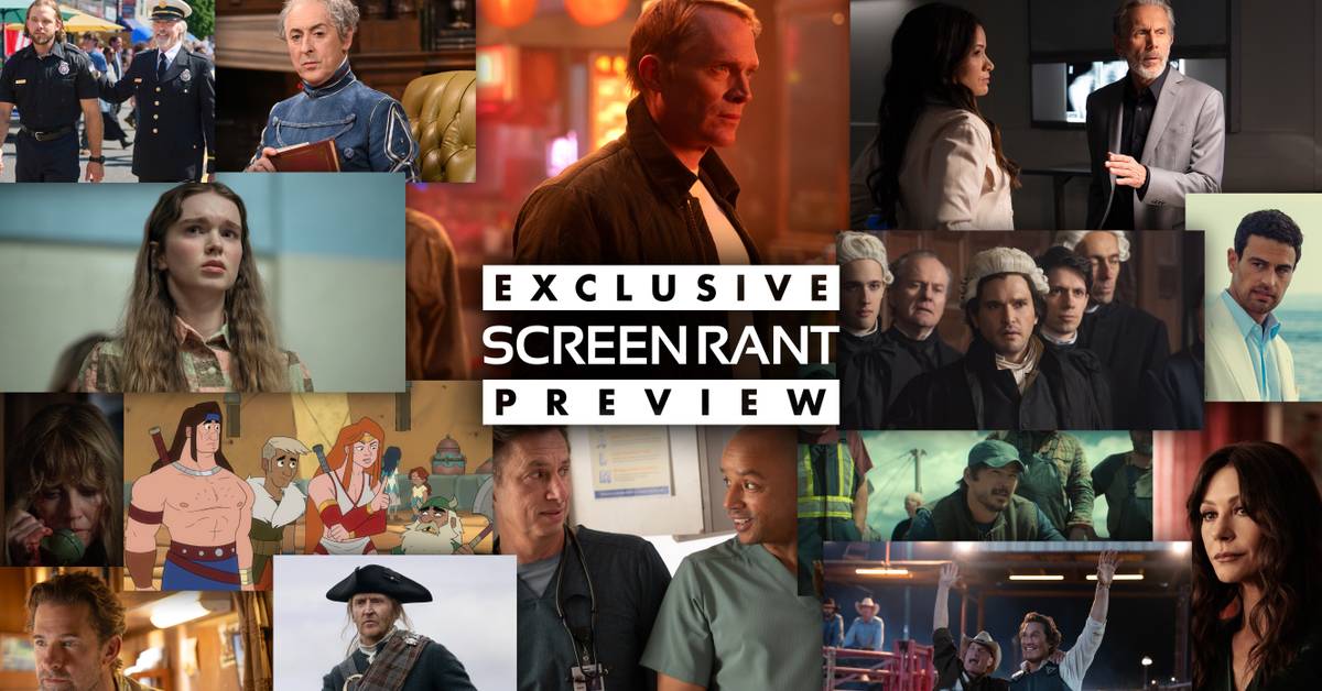 ScreenRant's 2026 Fall TV Preview: An Exclusive Look At Over 40 Upcoming Shows
