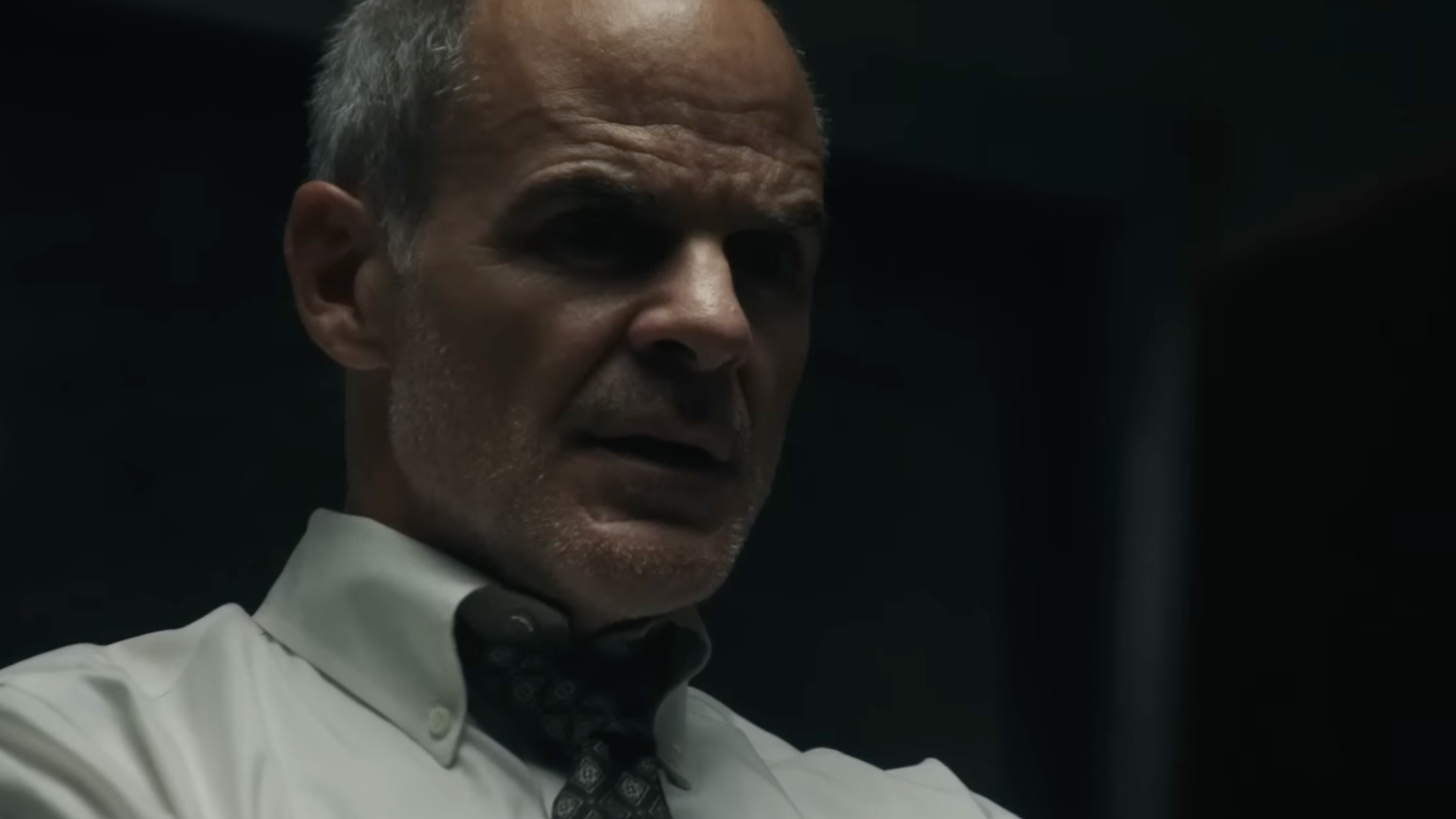 Michael Kelly looking concerned in Time of Death.
