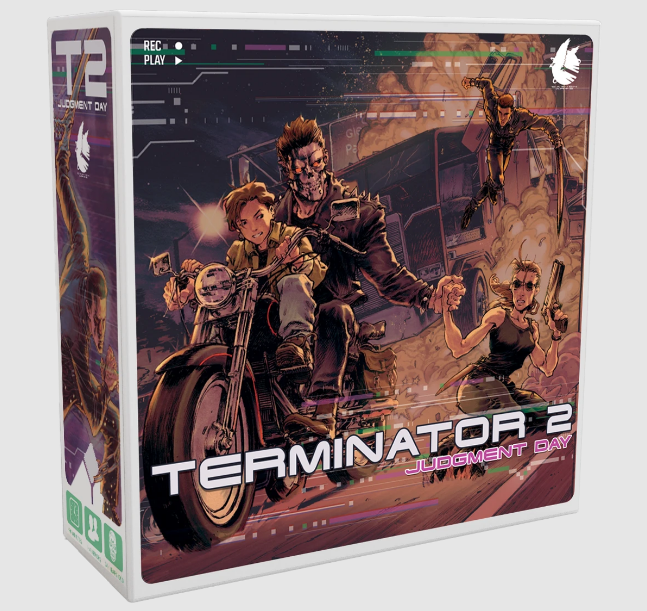 Terminator 2 Board Game box