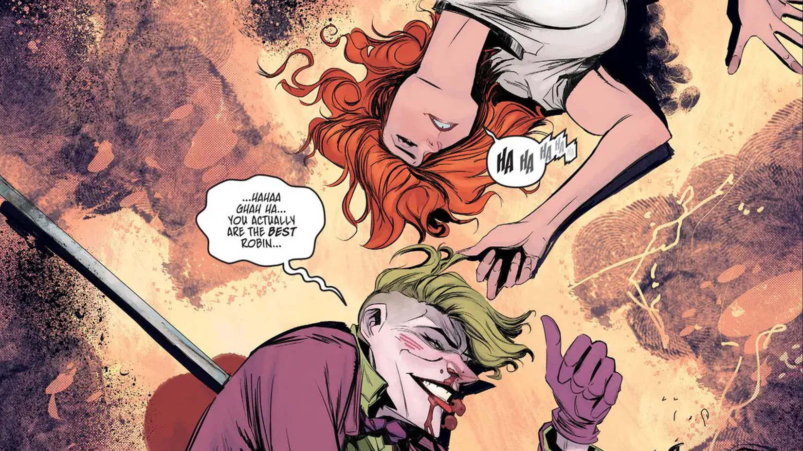 Barbara Gordon Overpowers the Joker