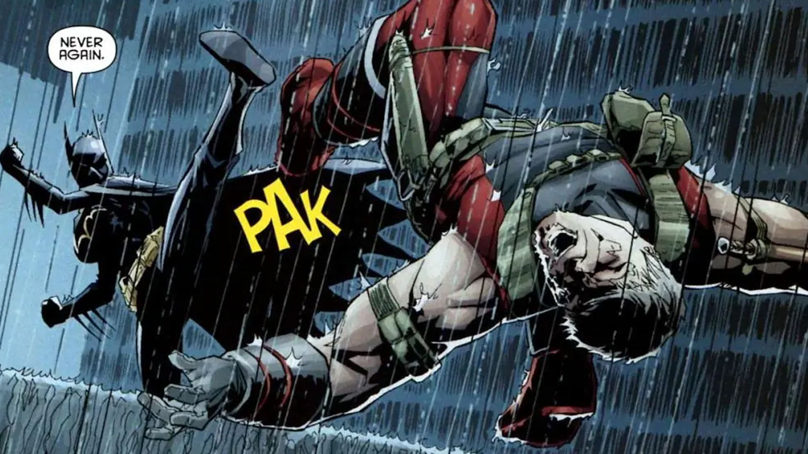 Cassandra Cain Defeats Her Father, David Cain