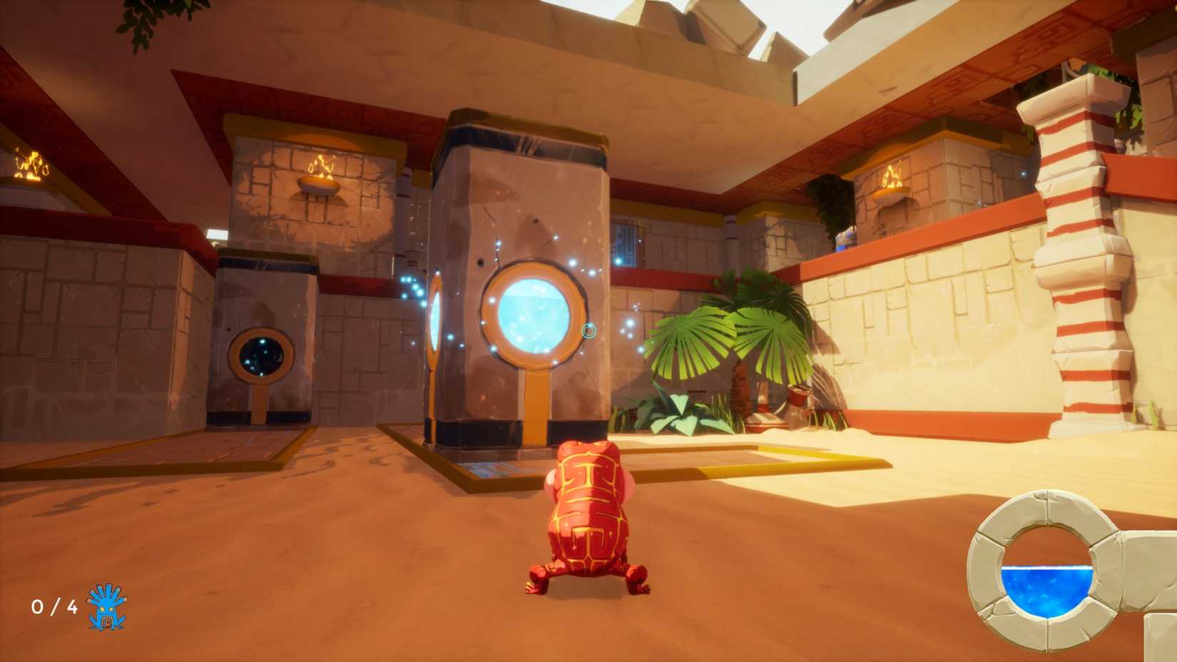 Screenshot from the game La Rana