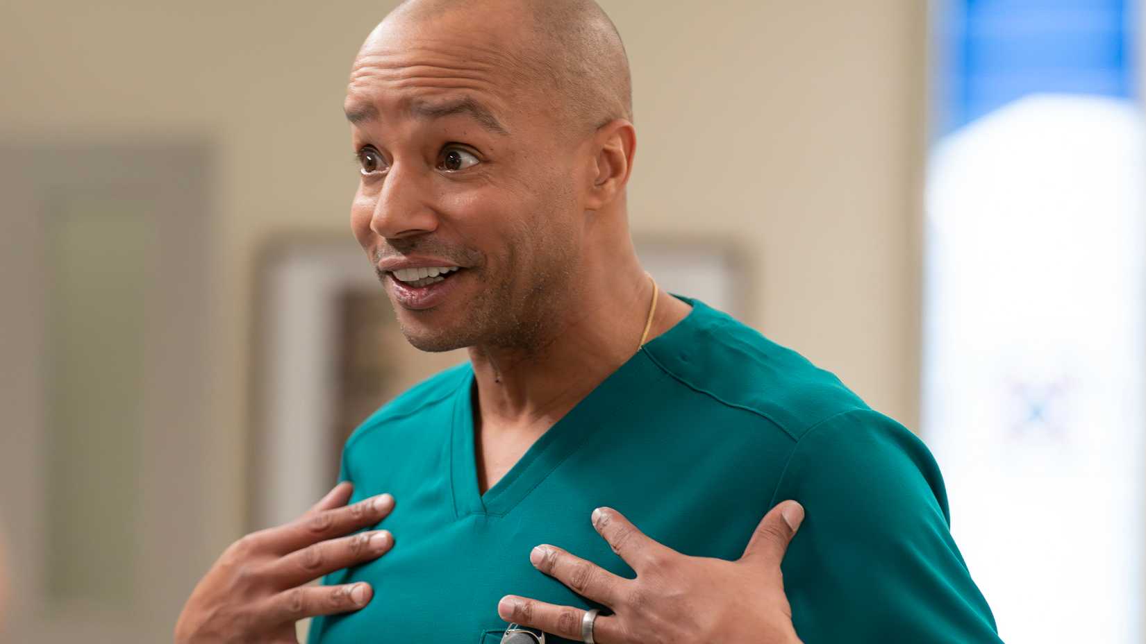 Scrubs' Donald Faison as Christopher Turk