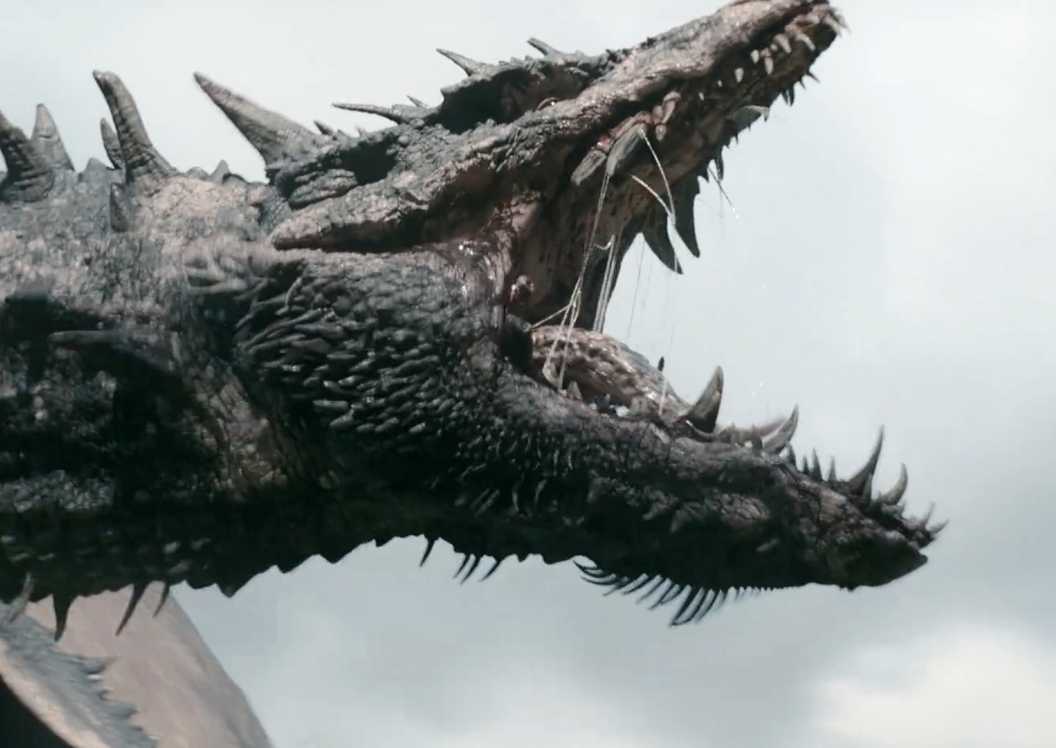 Sheepstealer roaring in House of the Dragon season 3, episode 7