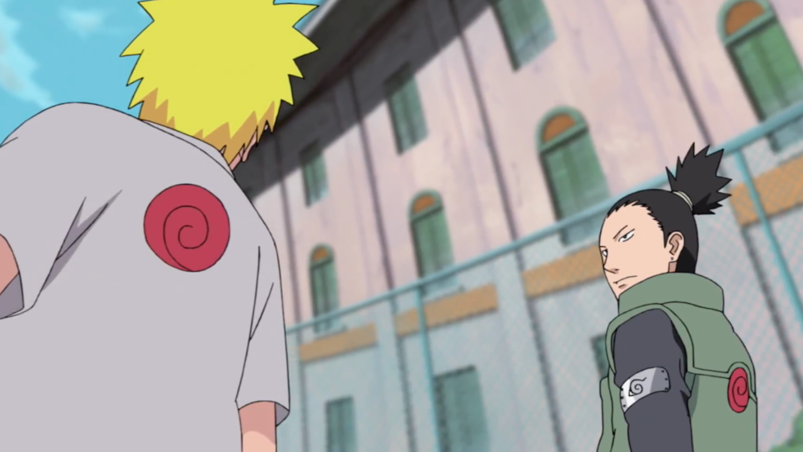 shikamaru speaking with naruto shippuden episode 153