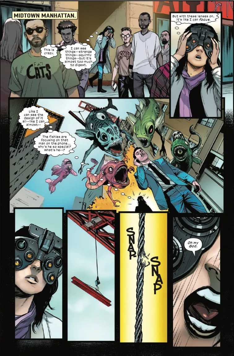 Sightseer sees fish in the sky in Ultimate Impact Reborn #4