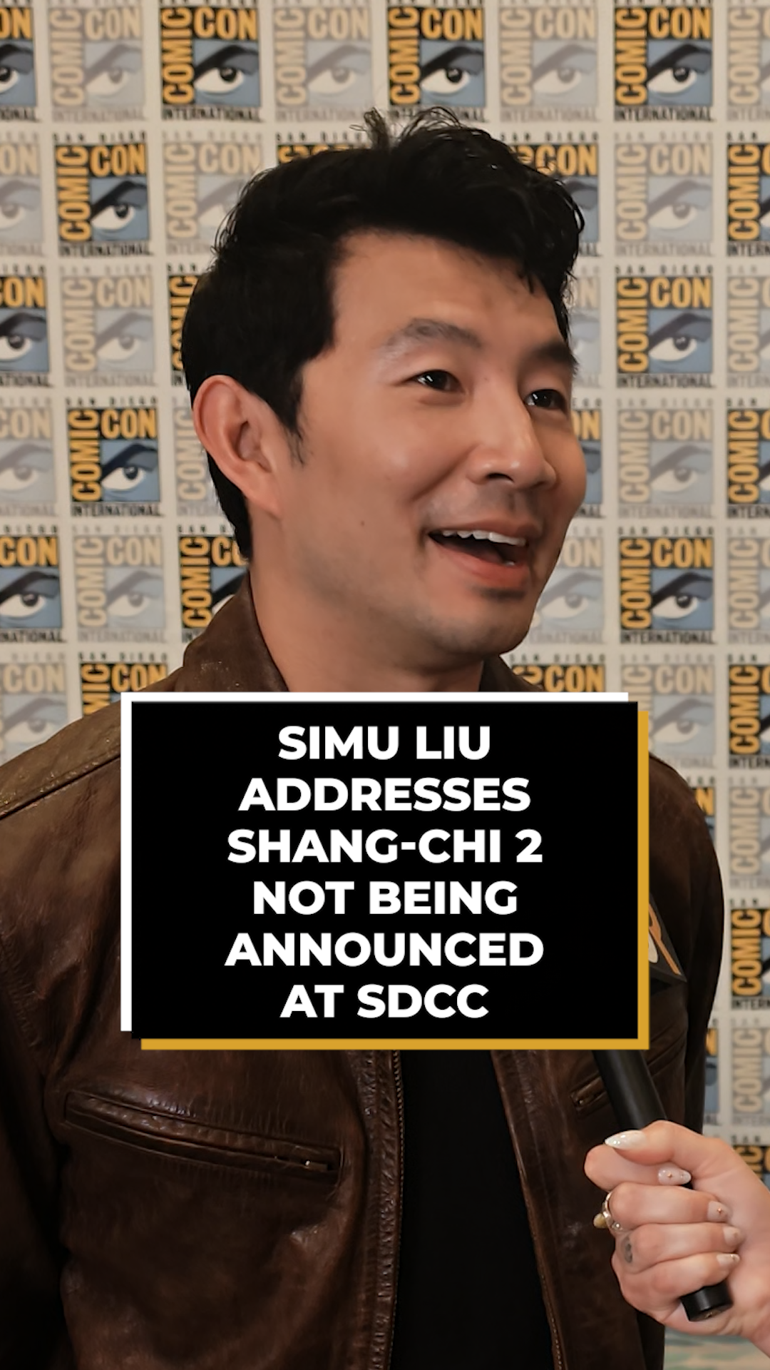 Simu Liu Addresses Shang-Chi 2 Not Being Announced At SDCC