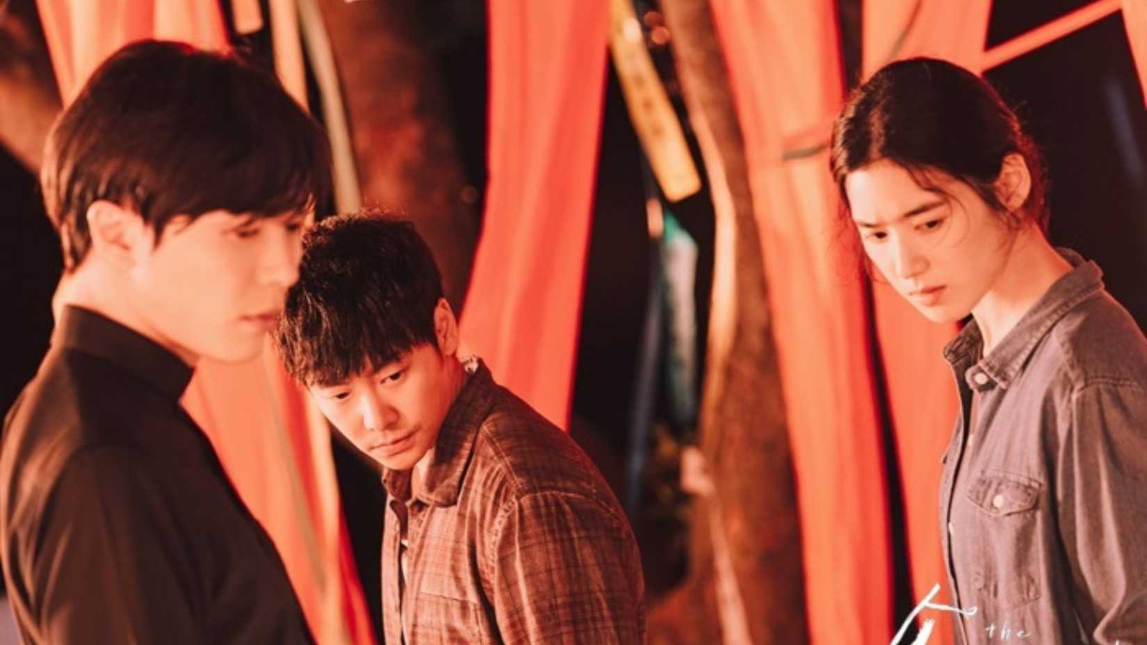 Father Matthew, Yoon Hwa-pyung, and Kang Gil-young from The Guest