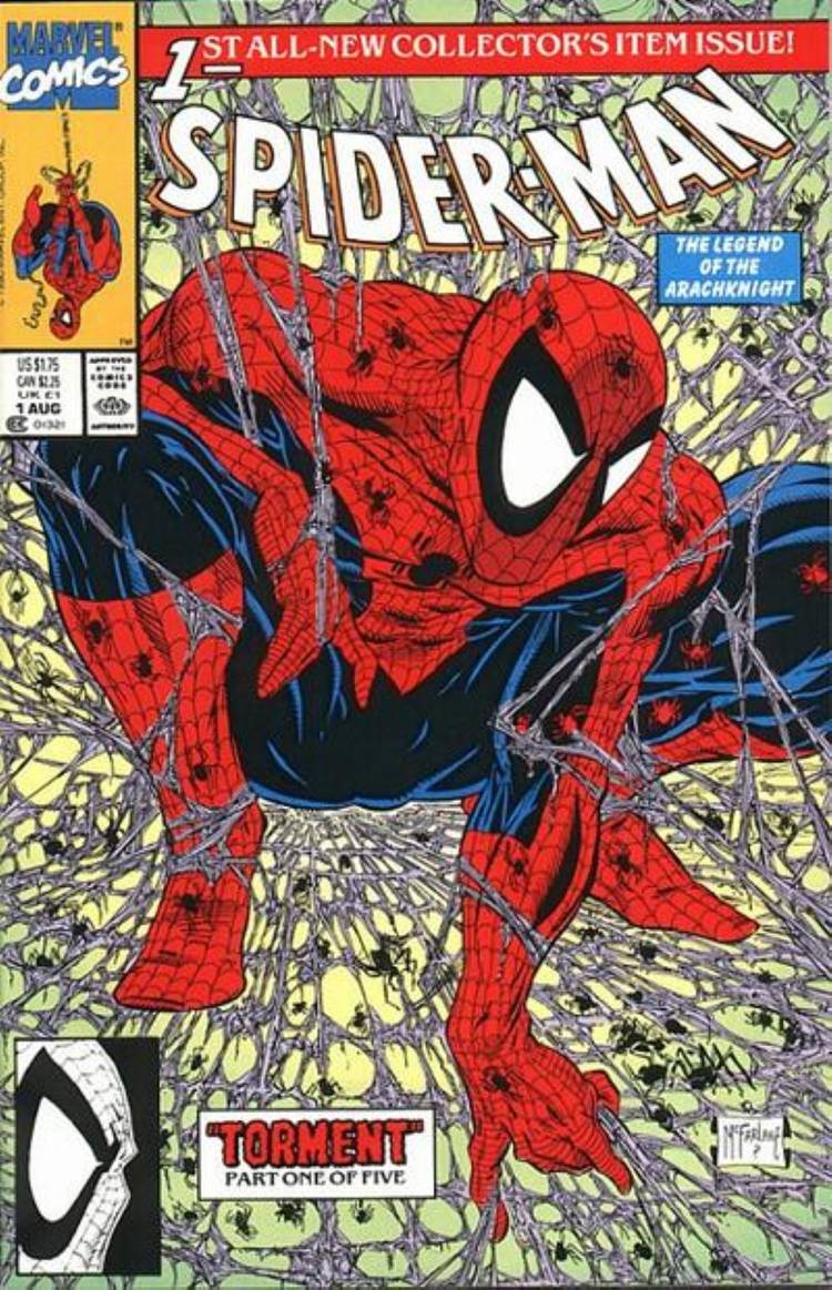 Spider-Man #1 Todd main cover